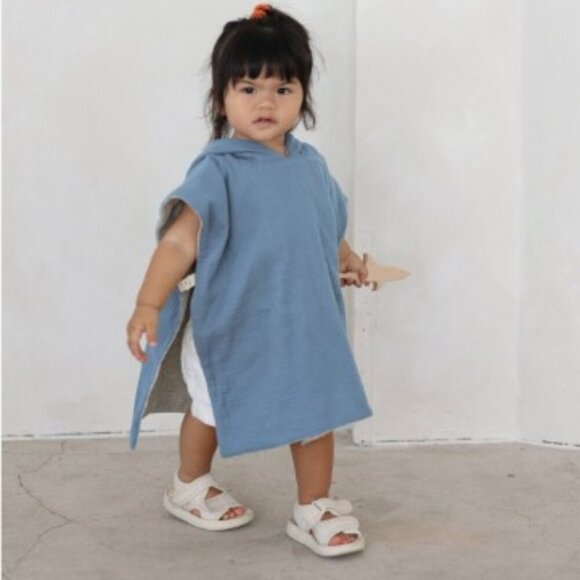 Big Little Universe Other - Big Little Universe, Reversible Hooded Poncho